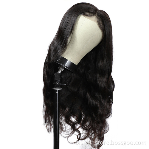 Factory price hair products Brazilian body wave Real Wig for Black Women 13x4 Lace Frontal Wig Body wave 100% human hair wig